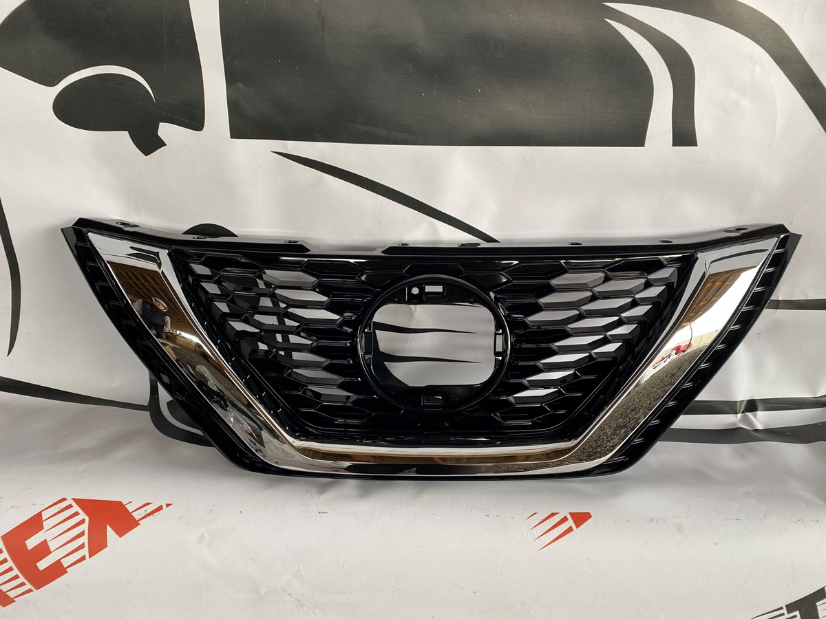 Решетка радиатора под дистрон Nissan Qashqai 2019-2021, аналог