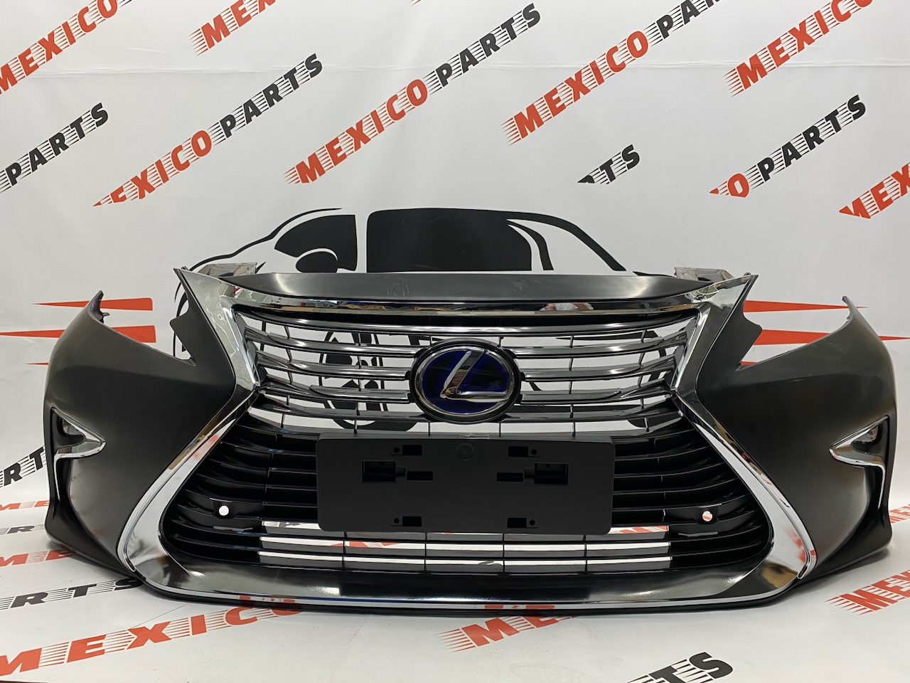 Бампер передній  у зборі  Lexus ES 2012-2018, аналог