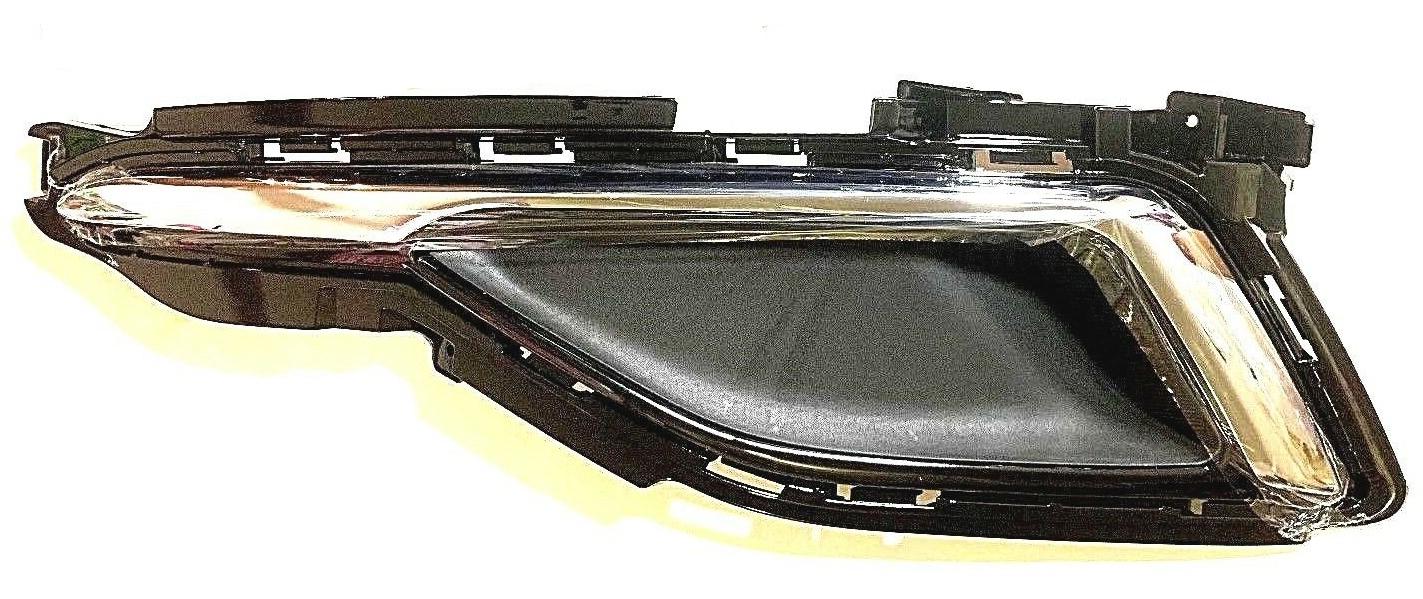 Заглушка противотуманной фары левая с хромом Hyundai Sonata 2015-2017 (86521-C1200), аналог