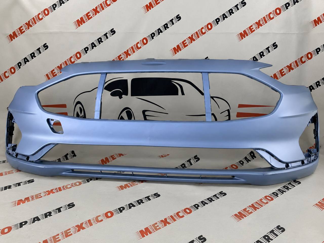 Бампер передний Ford Fusion 2019-2020 (KS7Z-17D957-ADPTM), аналог