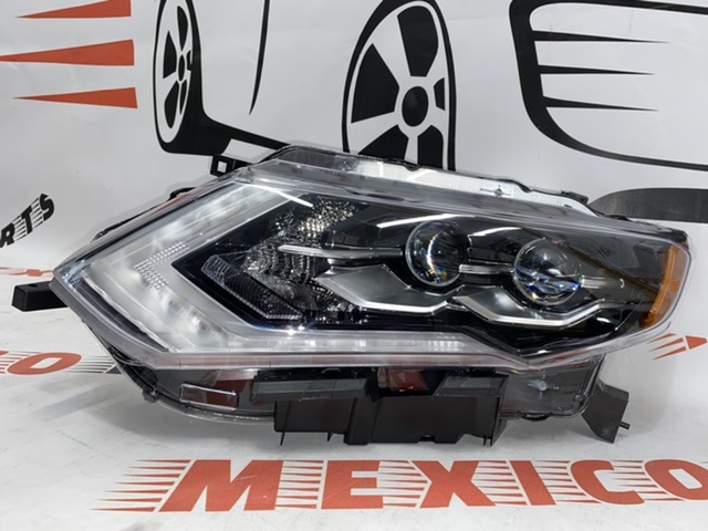 Фара левая LED с желтым катафотом USA Nissan X-Trail(Rogue) 2017-2020 (26060-6FL6A), аналог