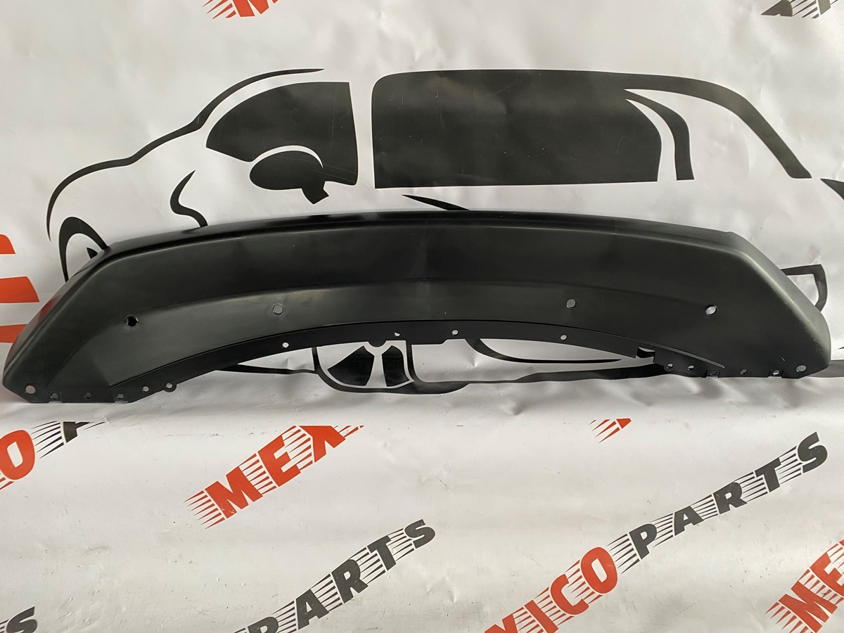 Губа переднего бампера черная Nissan X-Trail(Rogue) 2021- 2023 (62084-6RR0B), аналог