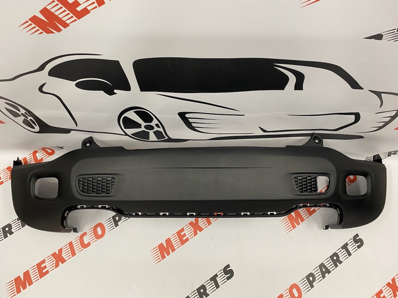 Бампер задній Jeep Renegade 2015- 2018 (6AE89LXHAA), аналог