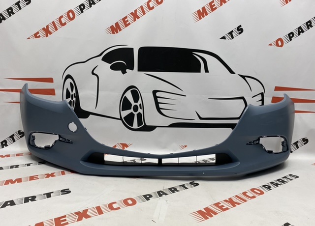 Бампер передній Mazda 3 2016-2018 (B63B50031BBB), аналог