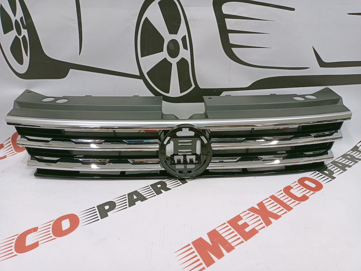 Решётка радиатора Volkswagen Tiguan 2017-2020 (5NG-853-651-A), аналог