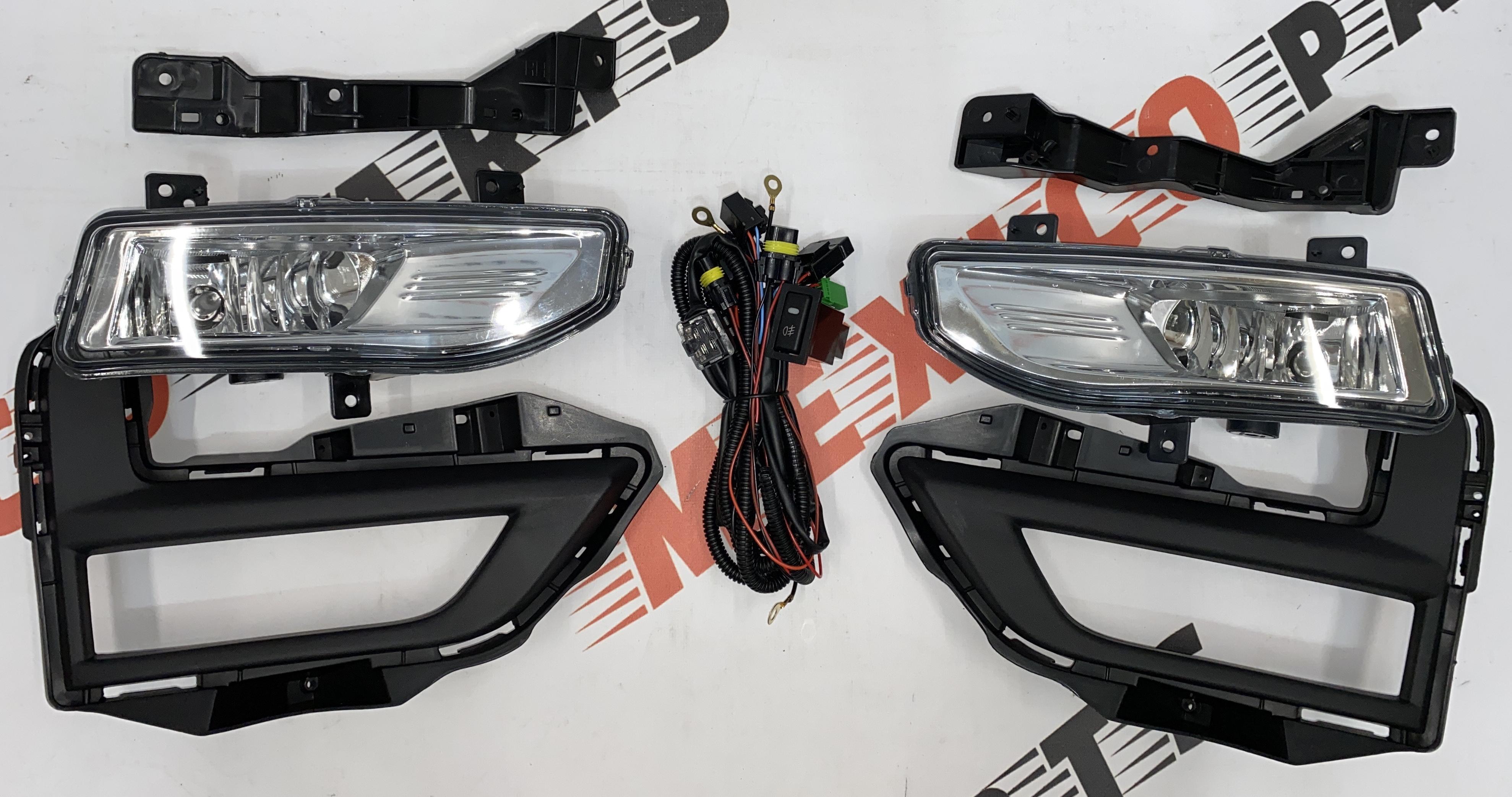 Комплект противотуманных фар Nissan X-Trail(Rogue) 2017-2020 (261558995A), аналог