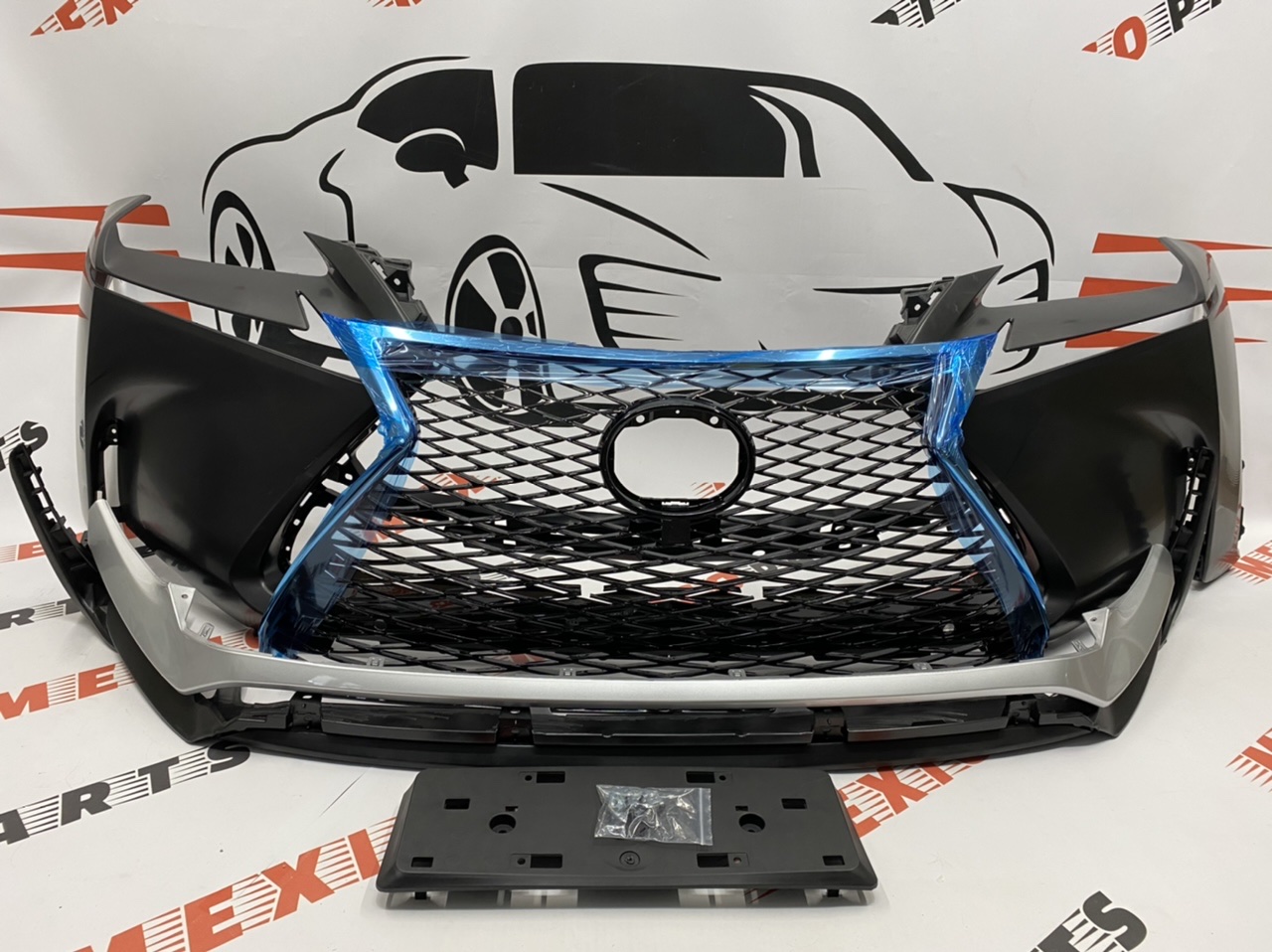 Бампер передній у зборі комплектація спорт Lexus NX 200 2014-2017  (5211978905), аналог