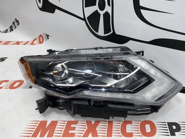 Фара правая LED с желтым катафотом USA Nissan X-Trail(Rogue) 2017-2020 (26060-6FL6A), аналог