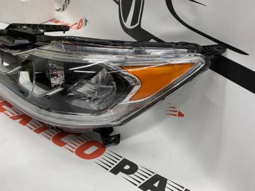 Фара ліва темна з LED смужкою Honda Accord 2016-2017(33150-T2A-A61), аналог