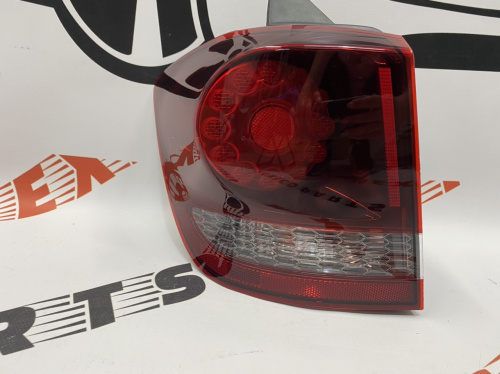 Ліхтар зовнішній (в крило) лівий темний круглий LED Dodge Journey 2011- (68078481AD), аналог