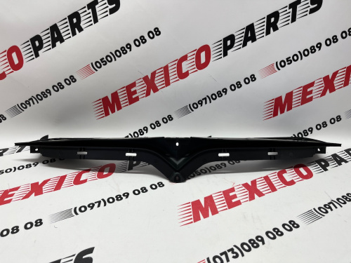 Накладка переднього бампера під хром Tesla Model S 2012-2020 (1062472-00-E),аналог