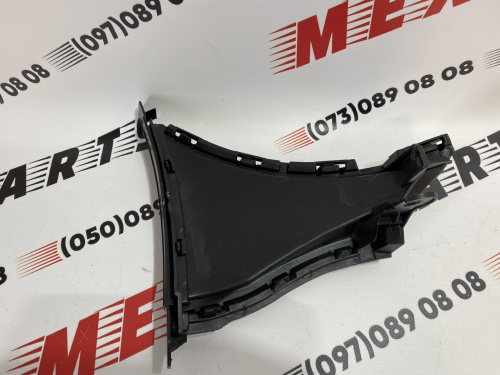 Боковий дефлектор переднього бампера лівий Mazda 3 2019-2021 (BDTT50A20B), аналог