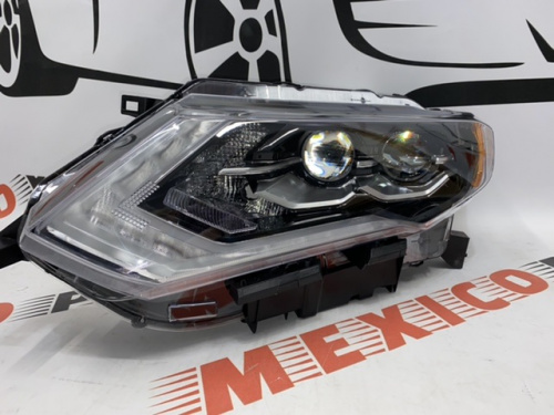 Фара левая LED с желтым катафотом USA Nissan X-Trail(Rogue) 2017-2020 (26060-6FL6A), аналог