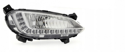 Противотуманная фара правая LED Hyundai SantaFe 2013-2016 (92202-A1010), аналог
