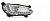 Протитуманна фара права LED Hyundai SantaFe 2013-2016 (92202-A1010), аналог