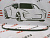 Накладка (губа) переднего бампера Hyundai SantaFe 2013-2016 (86525-4Z000), аналог