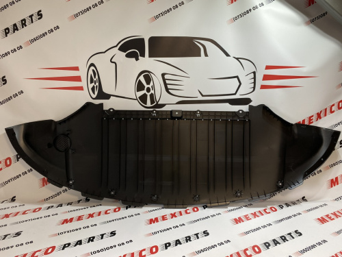 Захист переднього бампера (пластик) Tesla Model Y 2020-2024 (1493760-00-A), аналог