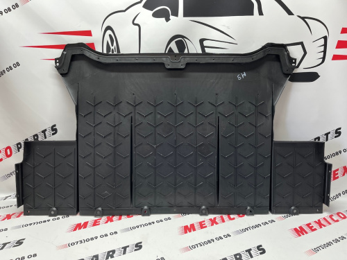 Захист заднього бампера Tesla Model S 2021- (105732600b), аналог