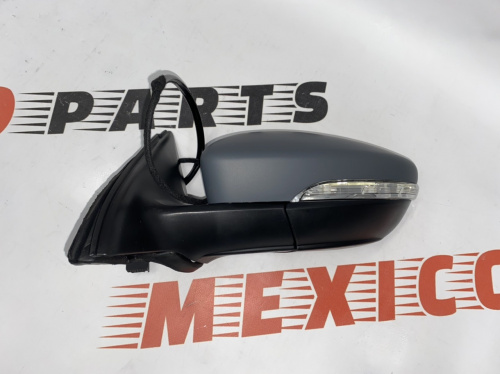 Зеркало боковое левое 8 pin Volkswagen Jetta 2011-2018 (5C7857507A9B9), аналог