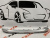 Накладка переднього бампера сіра USA Toyota RAV4 Adventure  2019-2021 (52711-42140-B0), аналог