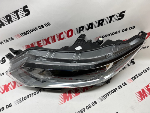 Фара левая с желтым катафотом Nissan Qashqai 2019-2021 (26060-6MR0A), аналог