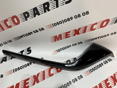 Накладка решітки радіатора ліва чорна Mazda CX-5 2022- (KSD4507K0), аналог