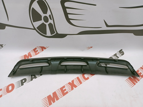Нижня частина- накладка переднього бампера Hyundai SantaFe 2013-2016 (86565-4Z000), аналог