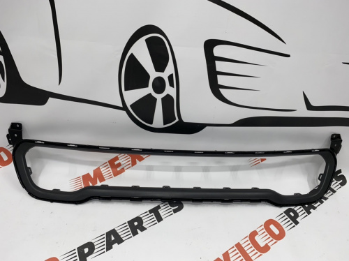 Накладка (молдинг) решітки бампера чорна Jeep Cherokee KL 2014-2018 (68210024AC), аналог