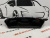 Накладка переднего бампера глянец Ford Escape(Kuga) 2017- 2019 (GJ5Z-8419-AA), аналог