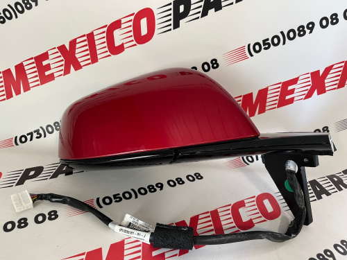 Дзеркало праве 13 пін Б/В Tesla Model X 2021-2024 (1035181-01-J)