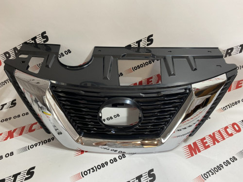 Решетка радиатора под круглый дистрон Nissan X-Trail(Rogue) 2017-2020(623109TG0B), аналог