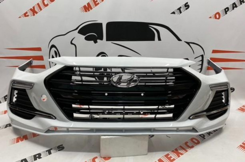 Бампер передний в сборе комл.спорт Hyundai Elantra 2016-2018, аналог