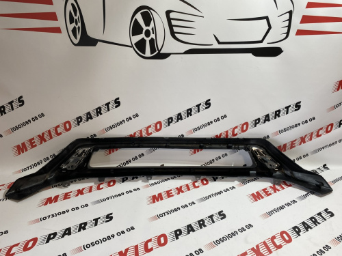 Накладка переднього бампера сіра Mitsubishi Outlander 2019-2020 (6405A332HA), аналог