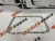 Хром переднього бампера центр Mitsubishi ASX 2011-2015 (6400C960), аналог Хром переднього бампера центр Mitsubishi ASX 2011-2015 (6400C960), аналог