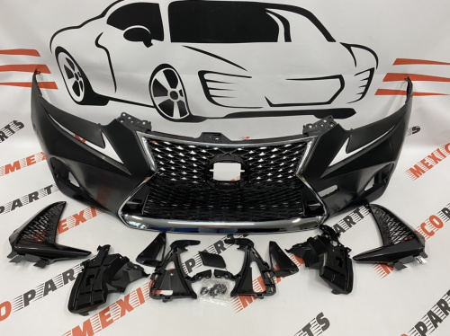 Бампер передний в сборе (комплектный)sport Lexus IS 2017-2020 (521195E956), аналог
