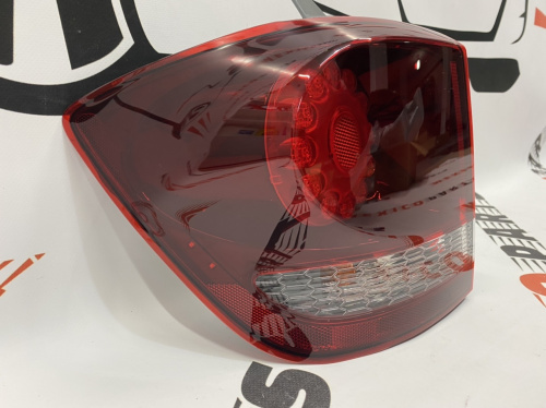 Ліхтар зовнішній (в крило) лівий темний круглий LED Dodge Journey 2011- (68078481AD), аналог