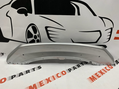 Губа переднего бампера серая Nissan X-Trail(Rogue) 2021- 2023 (62084-6RR0B), аналог