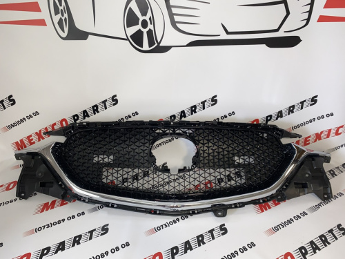 Решітка радіатора у зборі з хромом Mazda CX5 2017-2020 (KB8D-50-710J), аналог