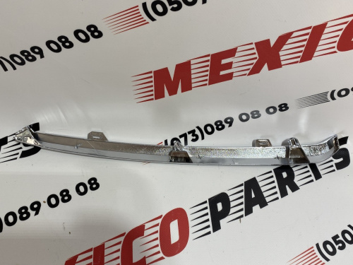 Хром бампера левый Mazda 6 2019-2020, аналог