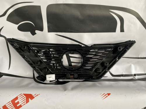 Решетка радиатора под дистрон Nissan Qashqai 2019-2021, аналог
