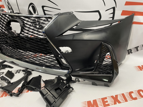 Бампер передній у зборі sport  Lexus IS 2017-2020 (521195E956), аналог