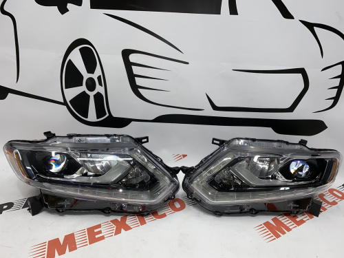 Фары комплект тюнинг LED Nissan X-Trail (Rogue) 2014-2016, аналог