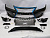 Бампер передній у зборі Lexus ES 2012-2015 (5211933992), аналог