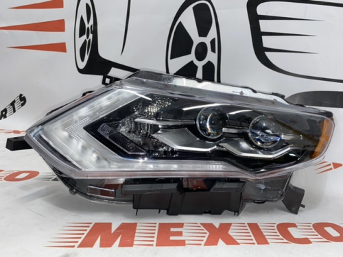 Фара левая LED с желтым катафотом USA Nissan X-Trail(Rogue) 2017-2020 (26060-6FL6A), аналог