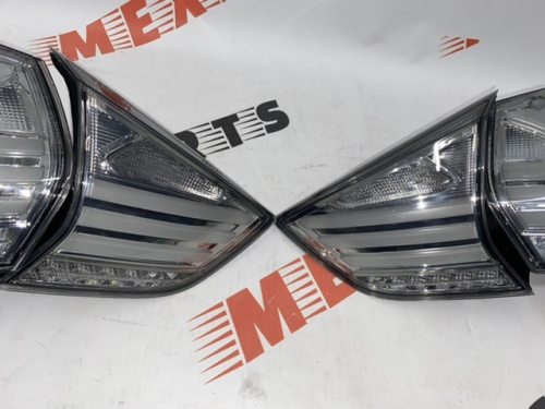 Фонари задние комплект серые LED Nissan X-Trail (Rogue) 2014-2020, аналог