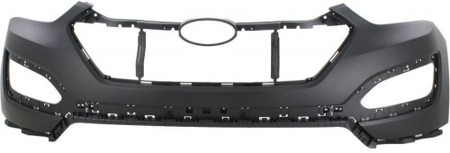 Бампер передній верхня частина Hyundai SantaFe 2013-2016 (86511-B8000), аналог