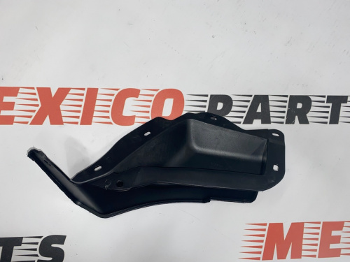 Губа переднего бампера левая Nissan X-Trail(Rogue) 2021- 2023 (63845-6RS0A), аналог
