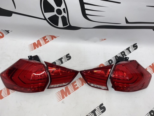 Фонари задние комплект красные LED Nissan X-Trail (Rogue) 2014-2020, аналог