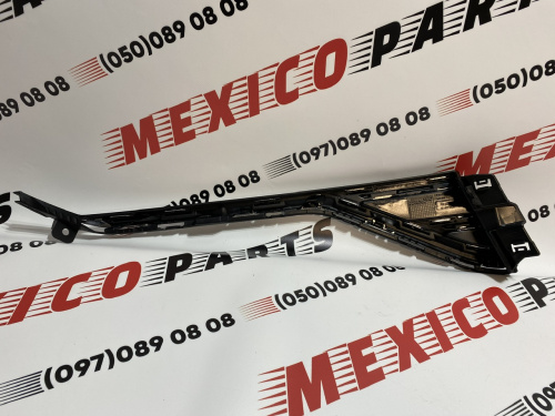 Решетка под фару левая Volkswagen Touareg 2019 -(760853597AIDJ ),  аналог