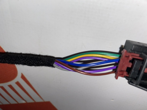 Зеркало боковое правое 8 pin Volkswagen Jetta 2011-2018 (5C7857508A9B9), аналог